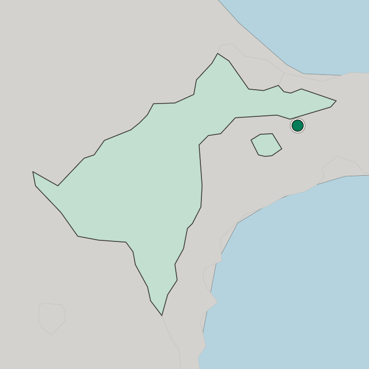 Map showing Khirdalan — In Absheron Rayon