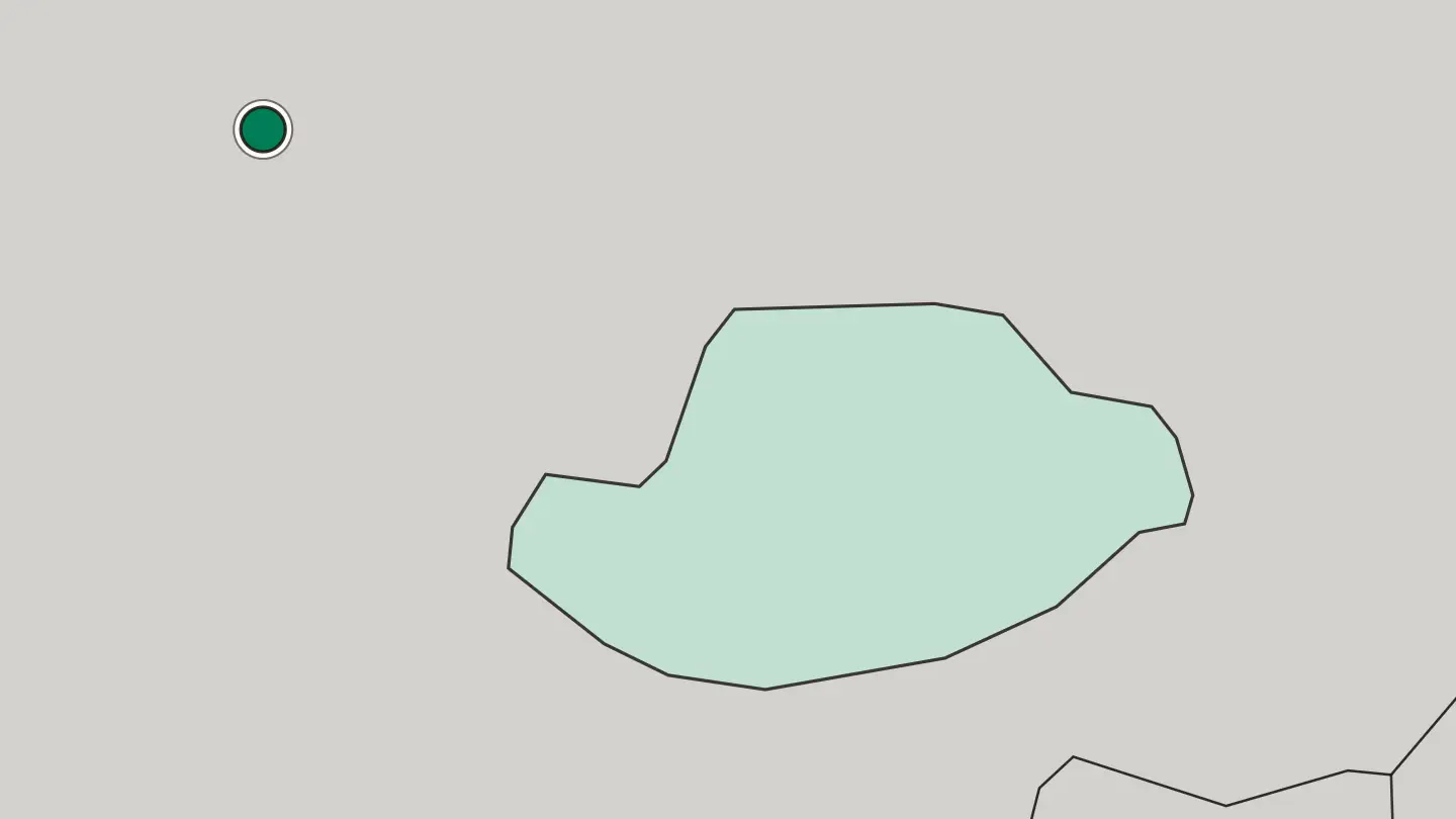 Map of Sarajevo in Bosnia and Herzegovina