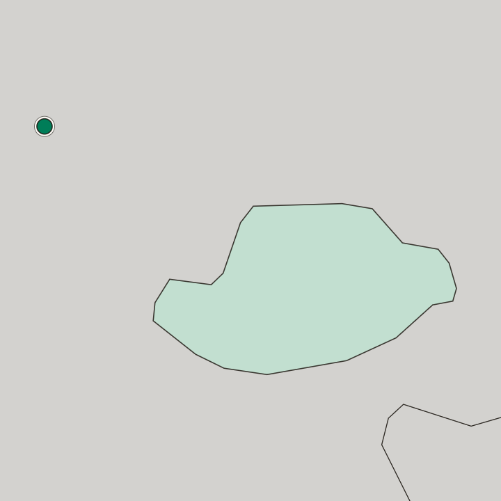 Map showing Bistrik — In Federation of Bosnia and Herzegovina