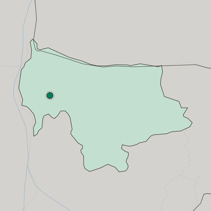 Map showing Jamālpur — In Mymensingh Division