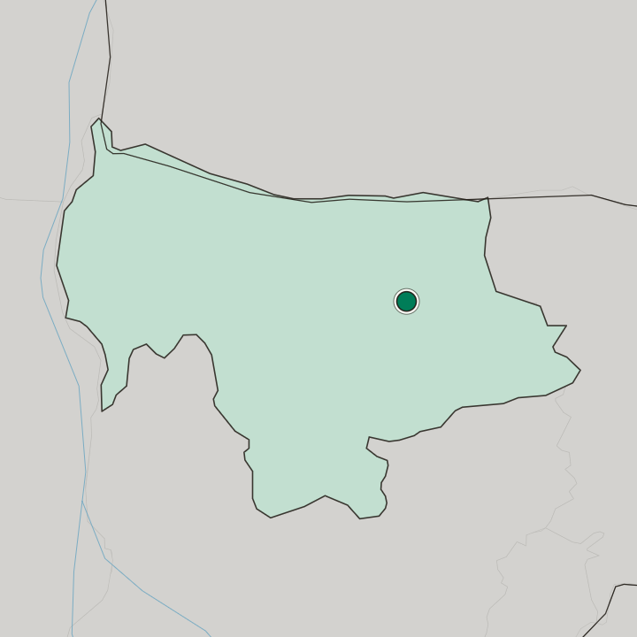 Map showing Netrakona — In Mymensingh Division
