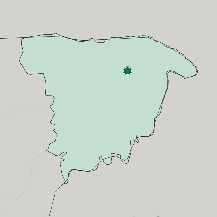 Map showing Sylhet — In Sylhet Division