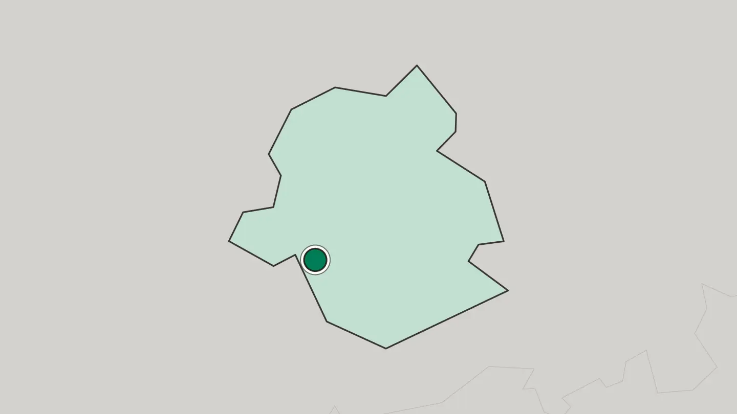 Map of Forest in Belgium
