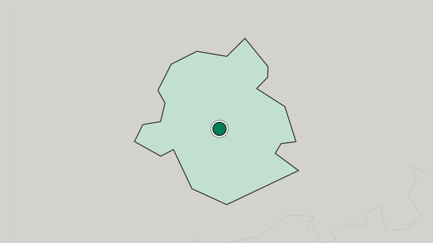 Map of Ixelles in Belgium