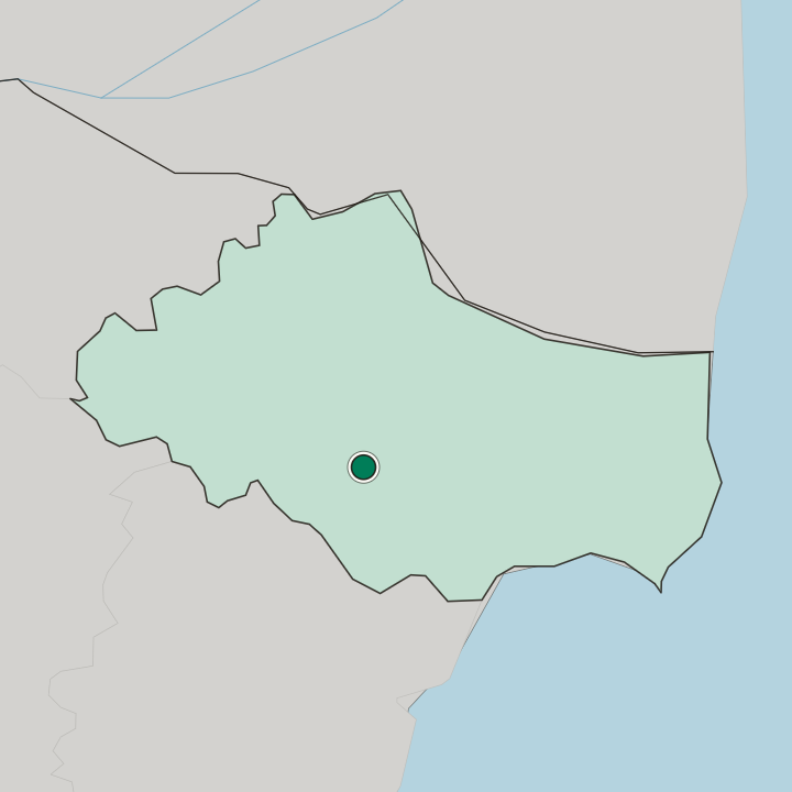 Map showing Dobrich — In Oblast Dobrich
