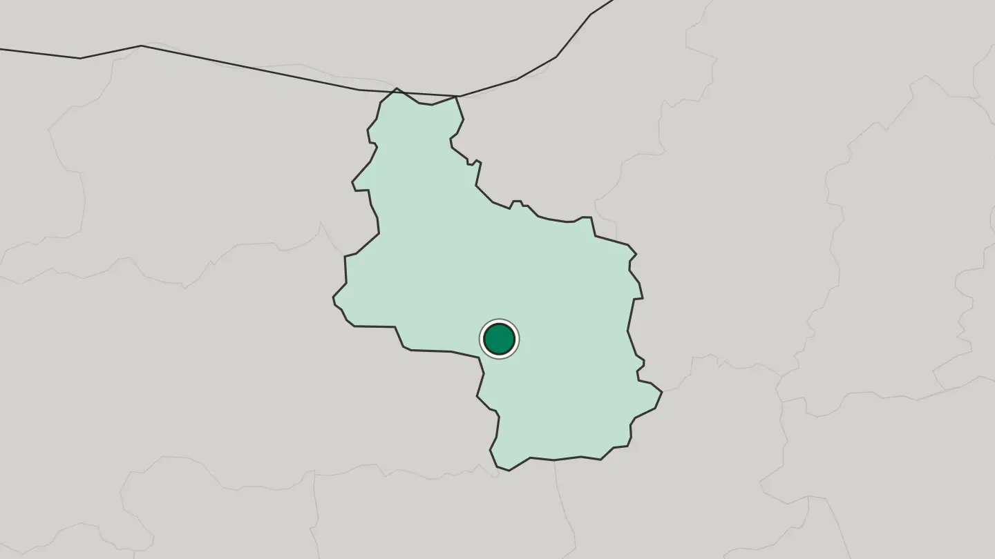 Map of Veliko Tŭrnovo in Bulgaria