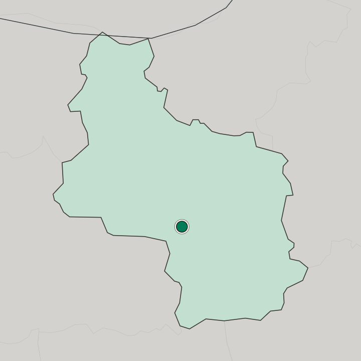 Map showing Veliko Tŭrnovo — In Oblast Veliko Tarnovo