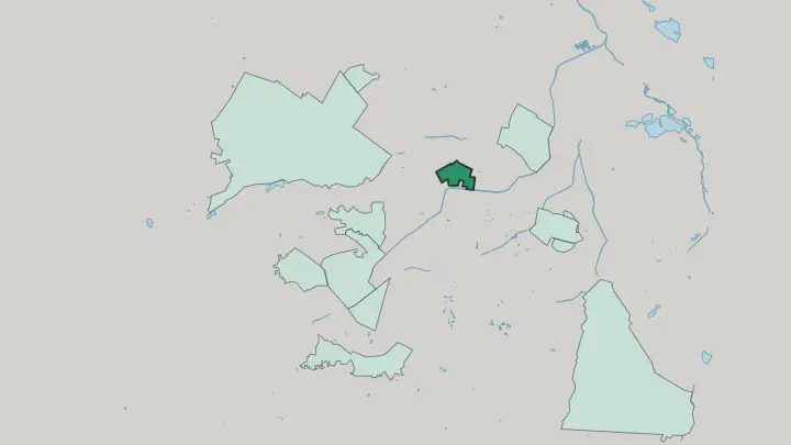 Map of Banishora in Sofia