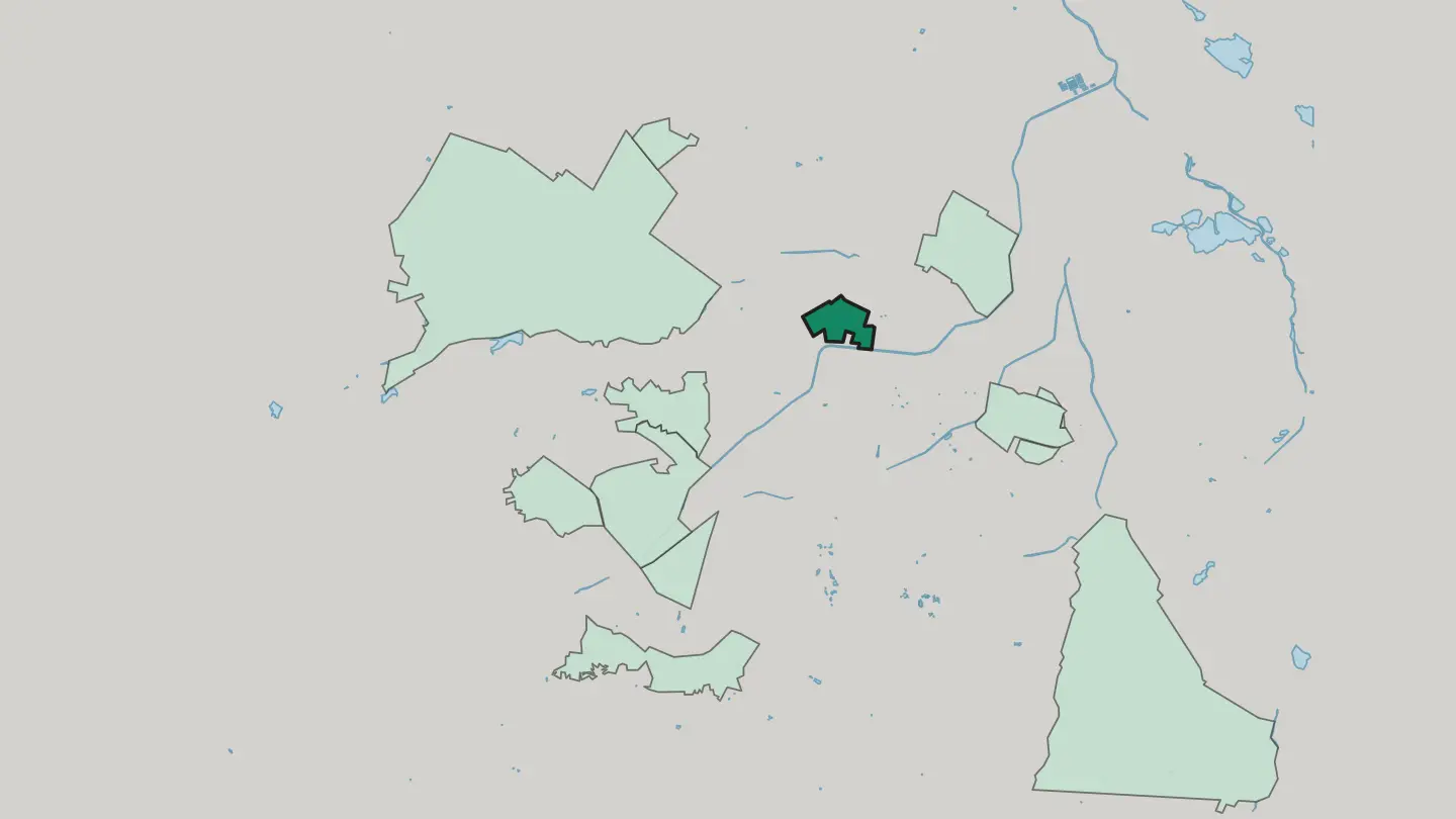 Map of Banishora in Sofia