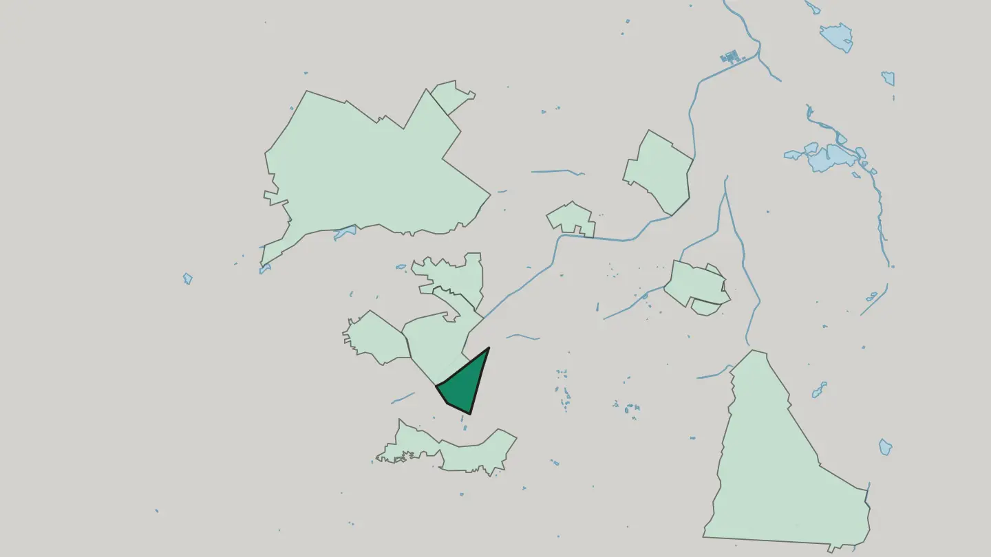 Map of Buxton in Sofia