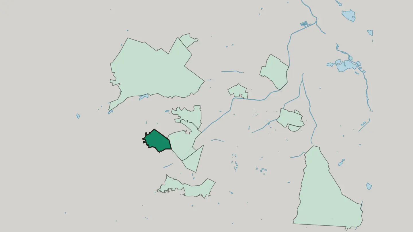 Map of Gorna banya in Sofia