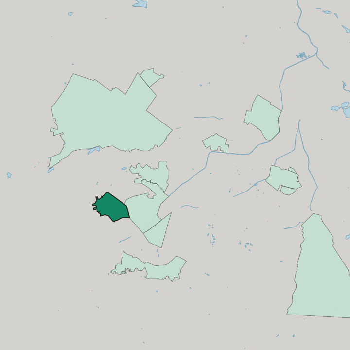 Map showing Gorna banya — In Sofia