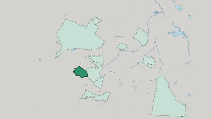 Map of Gorna banya in Sofia
