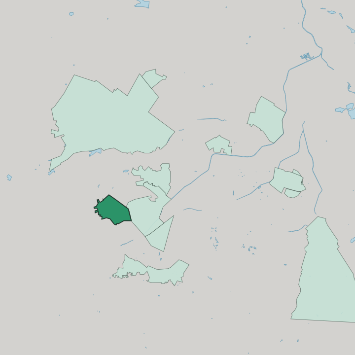 Map showing Gorna banya — In Sofia