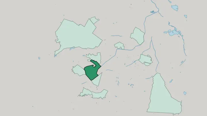 Map of Ovcha kupel in Sofia