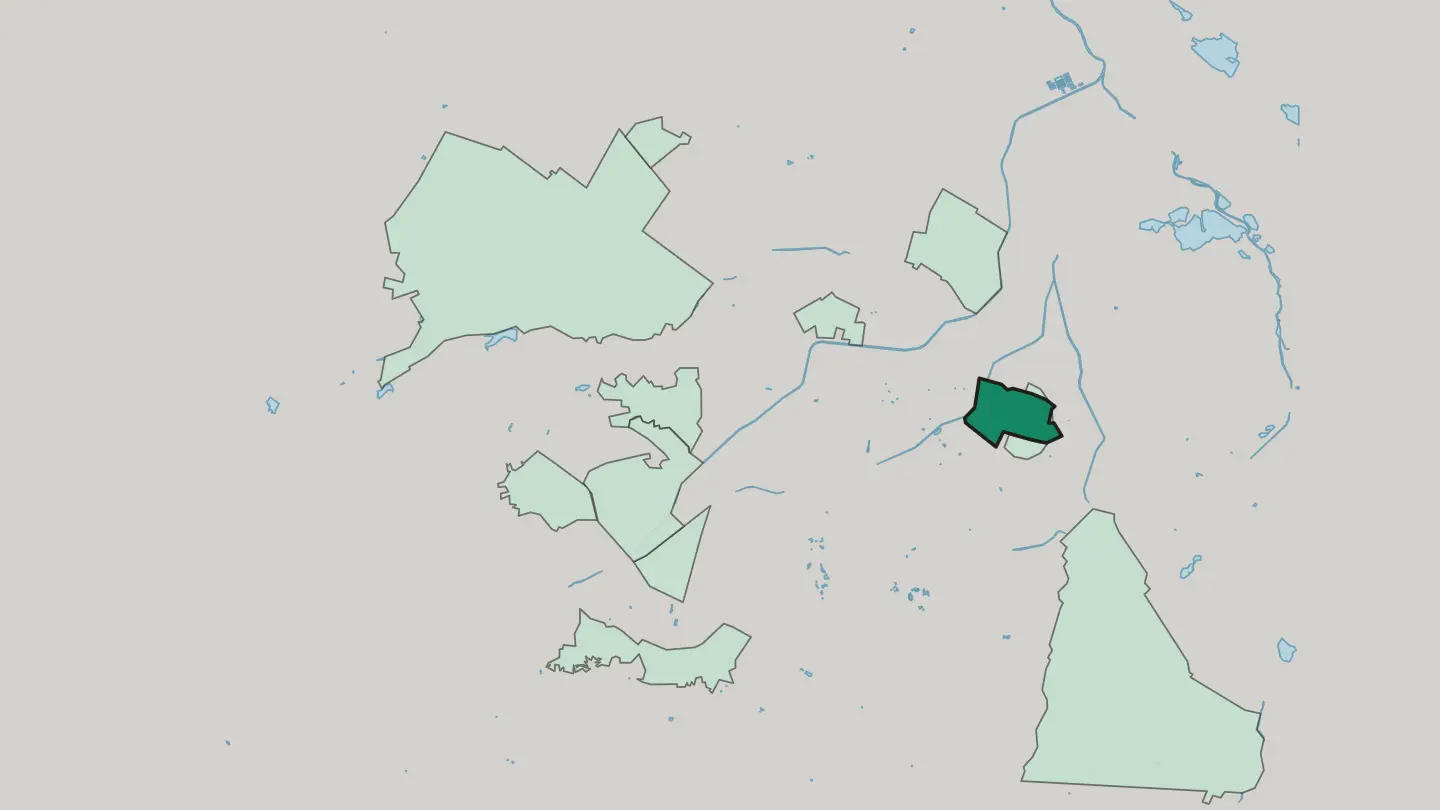 Map of Poduyane in Sofia