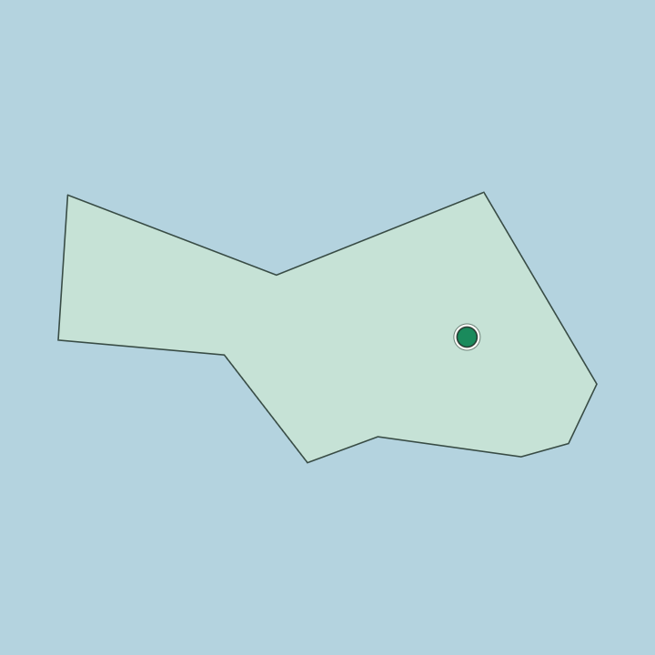 Map showing Manama — In Capital Governorate