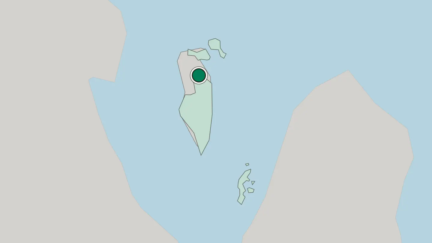 Map of Ar Rifā‘ in Bahrain