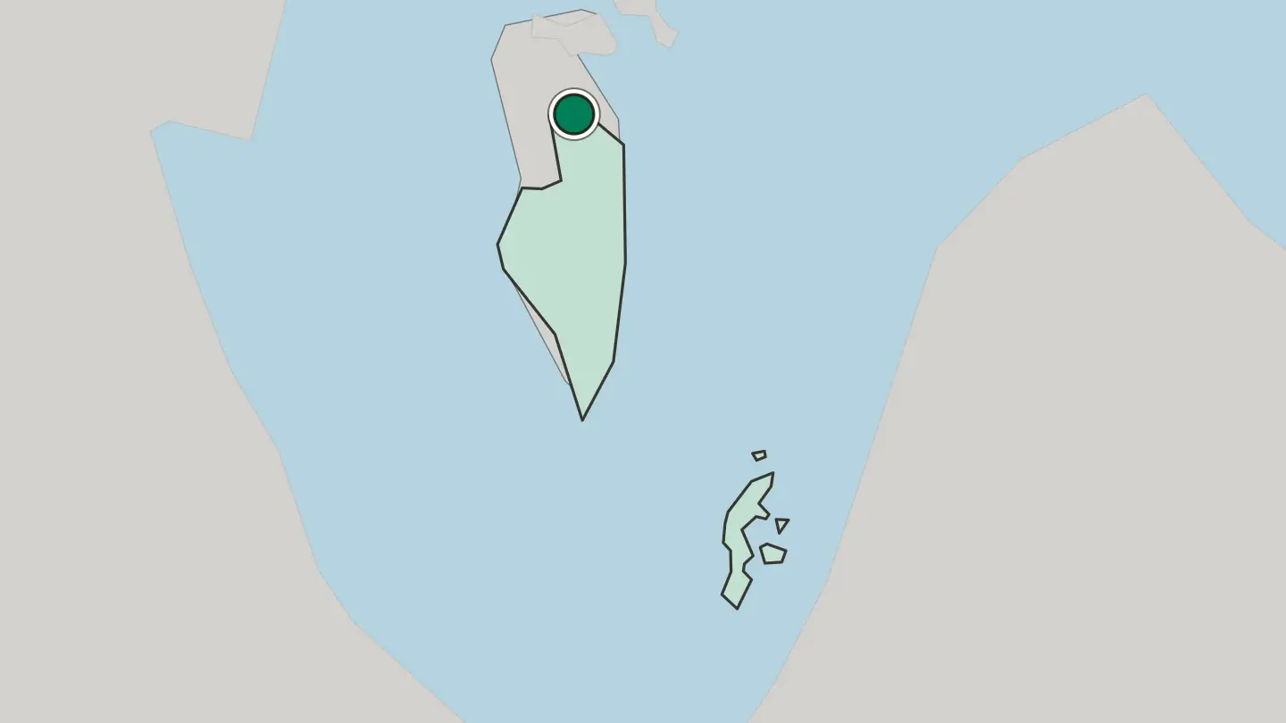 Map of Ar Rifā‘ in Bahrain