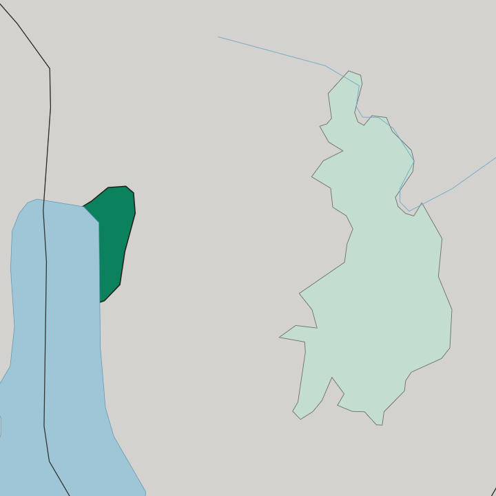 Map showing Bujumbura Mairie Province — In Burundi