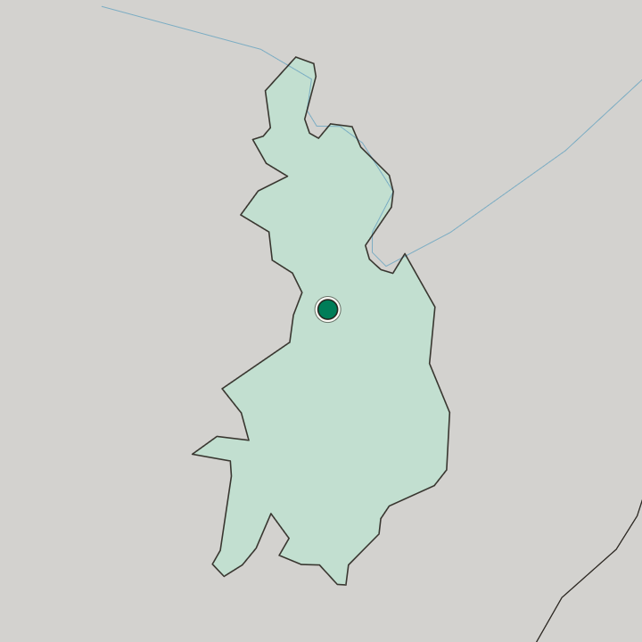 Map showing Gitega — In Gitega Province