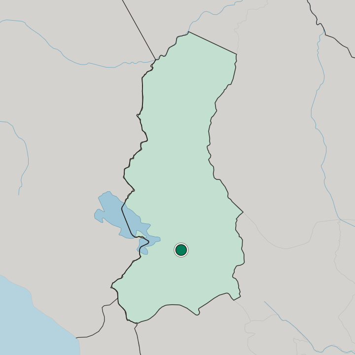Map showing La Paz — In Departamento de La Paz