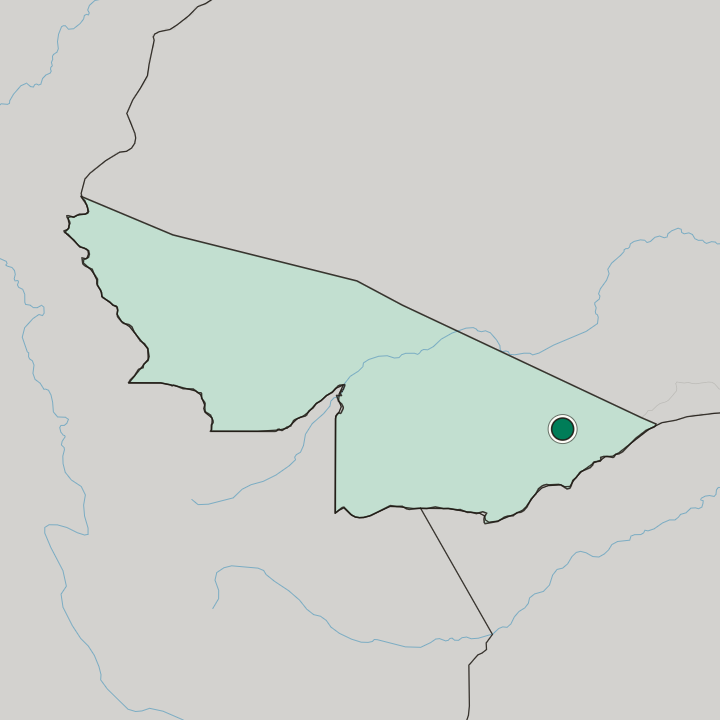 Map showing Rio Branco — In Acre