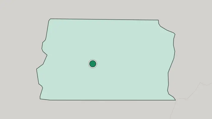 Map of Brasília in Brazil