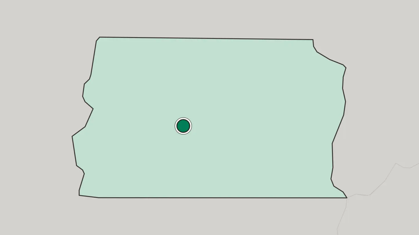 Map of Brasília in Brazil