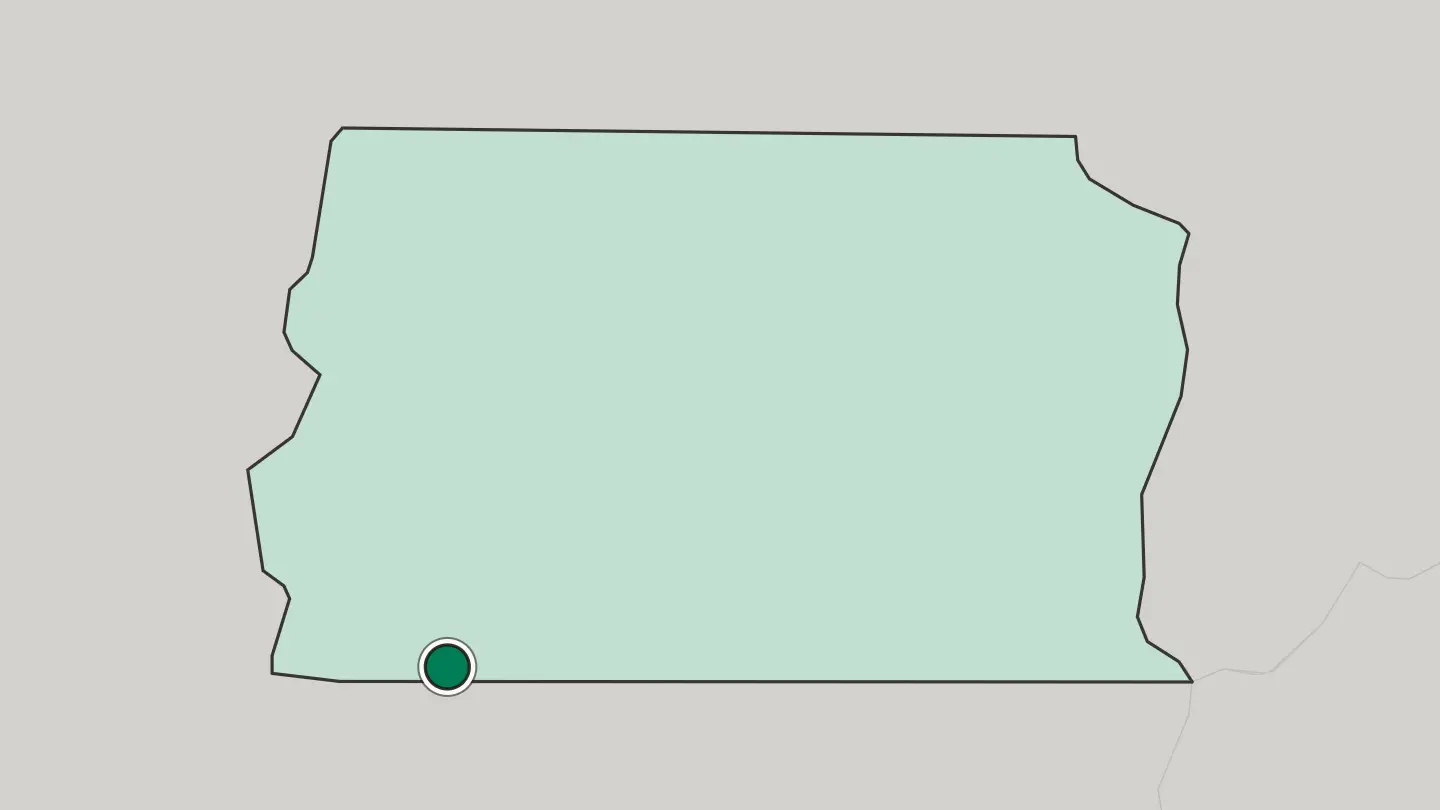 Map of Gama in Brazil