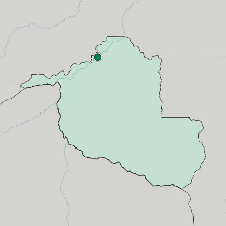 Map showing Porto Velho — In Rondônia