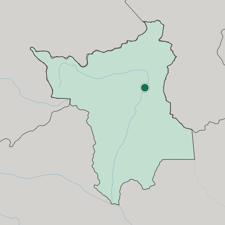Map showing Boa Vista — In Roraima
