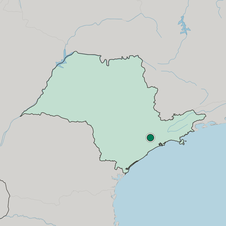 Map showing Embu das Artes — In São Paulo