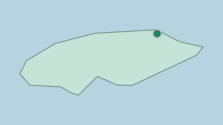 Map of Nassau in The Bahamas