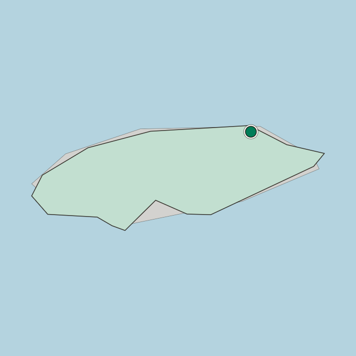Map showing Nassau — In New Providence District