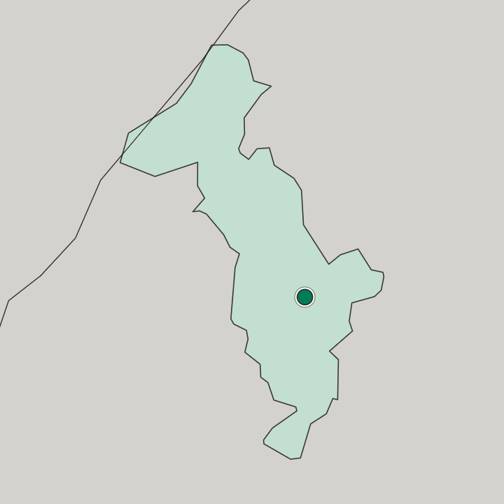 Map showing Thimphu — In Thimphu Dzongkhag