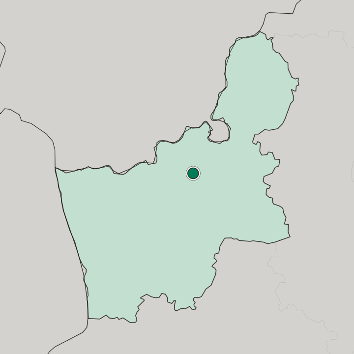 Map showing Lida — In Grodno Oblast