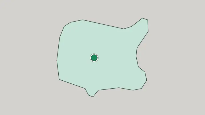 Map of Minsk in Belarus