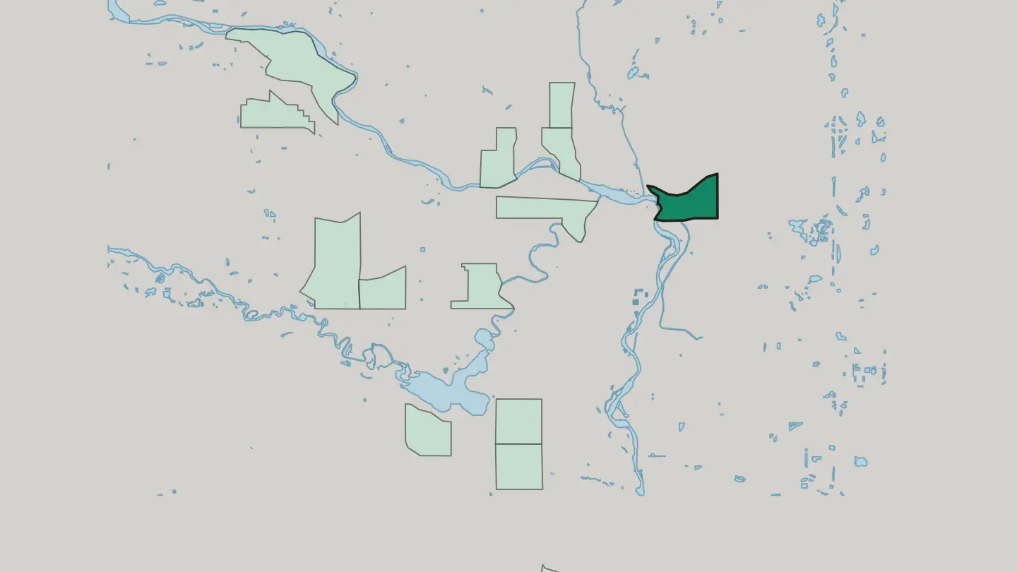 Map of Albert Park/Radisson Heights in Calgary