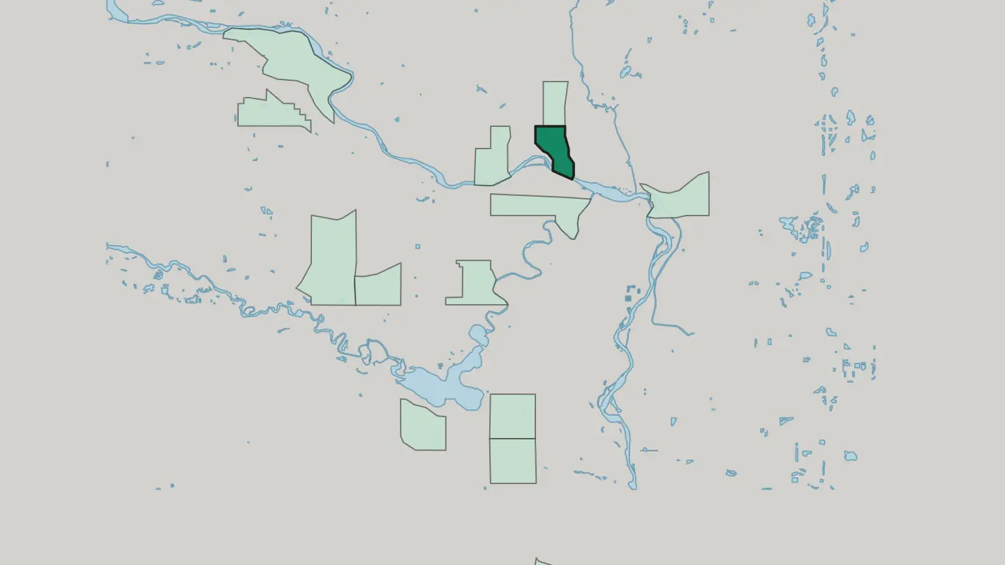 Map of Crescent Heights in Calgary