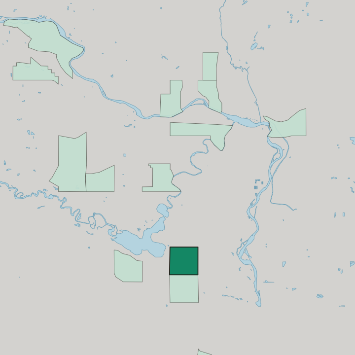 Map showing Haysboro — In Calgary