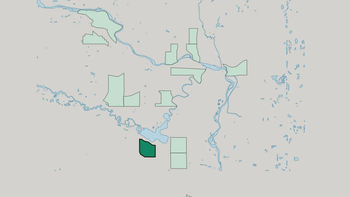 Map of Oakridge in Calgary