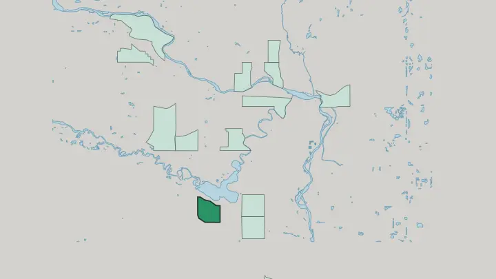 Map of Oakridge in Calgary