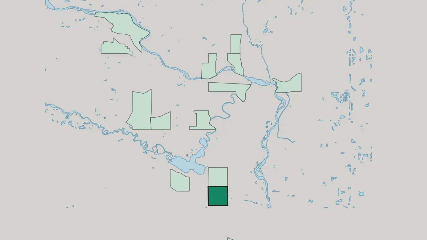 Map of Southwood in Calgary