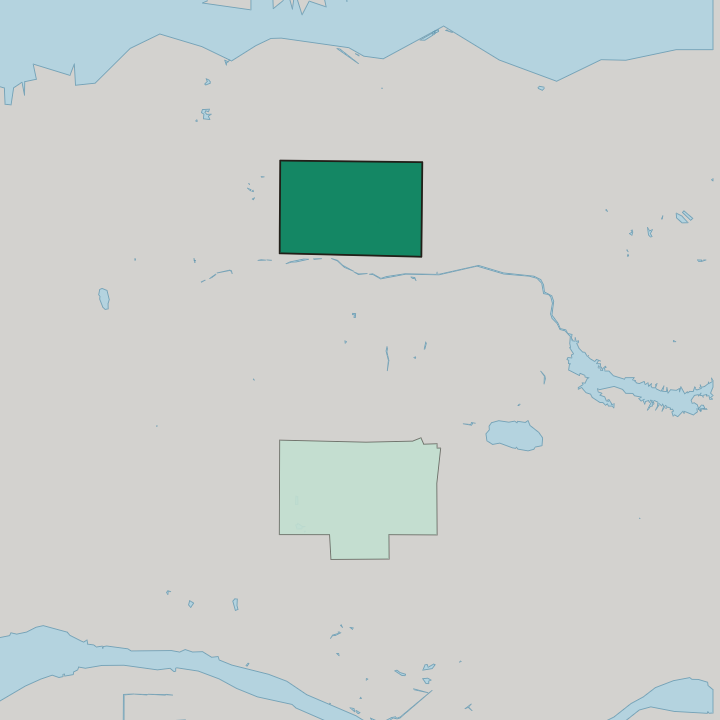 Map showing Brentwood Park — In Burnaby