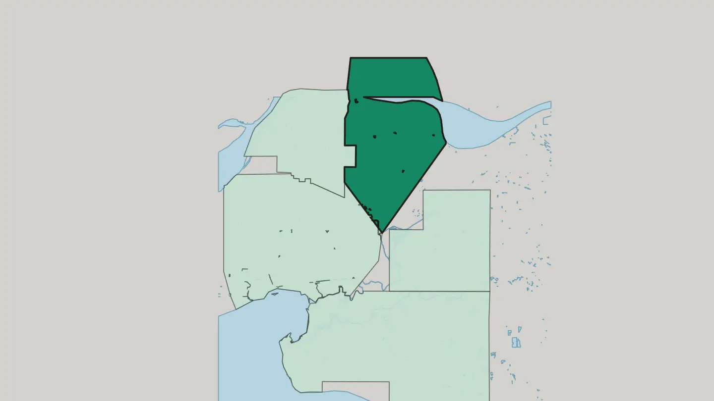 Map of Guildford in Surrey