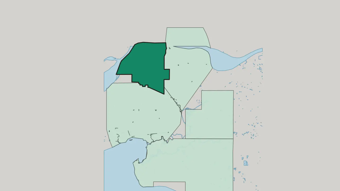 Map of Whalley in Surrey