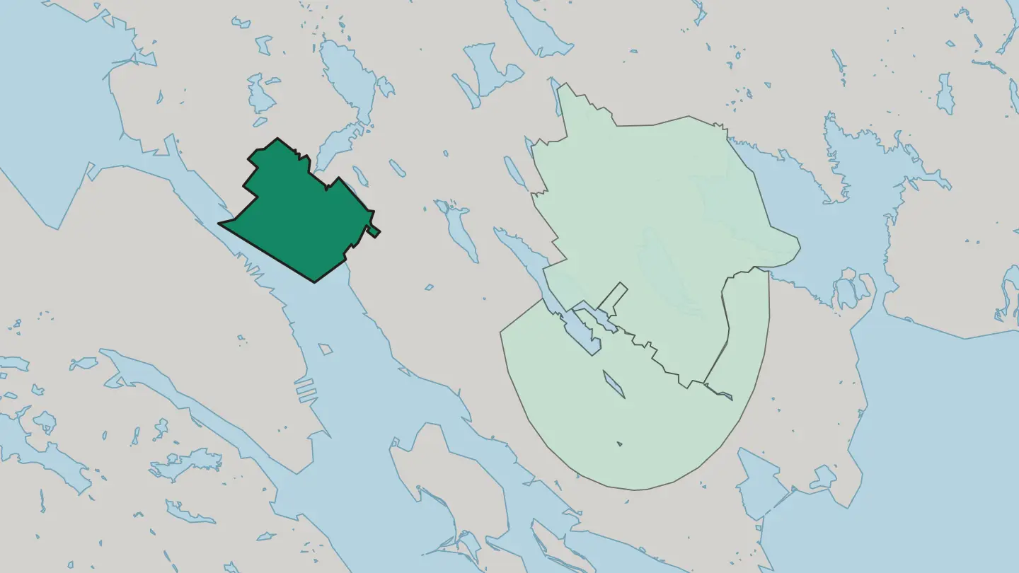 Map of Downtown Dartmouth in Dartmouth