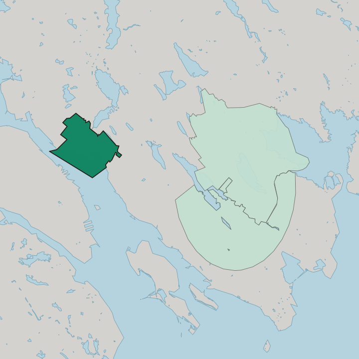Map showing Downtown Dartmouth — In Dartmouth