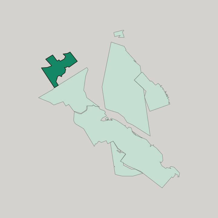Map showing Clayton Park — In Halifax